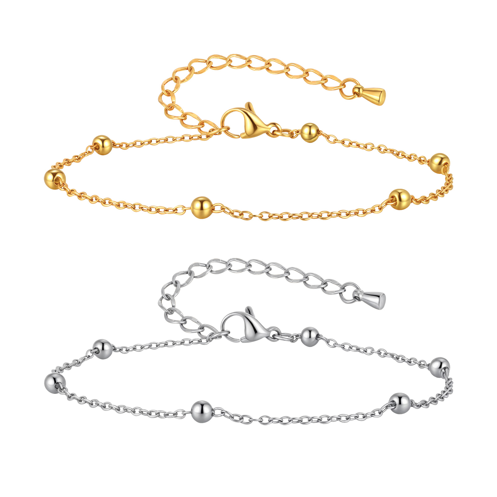 Bracelet de cheville en chaîne - Jc Jewelry & Watches Photos avis et prix